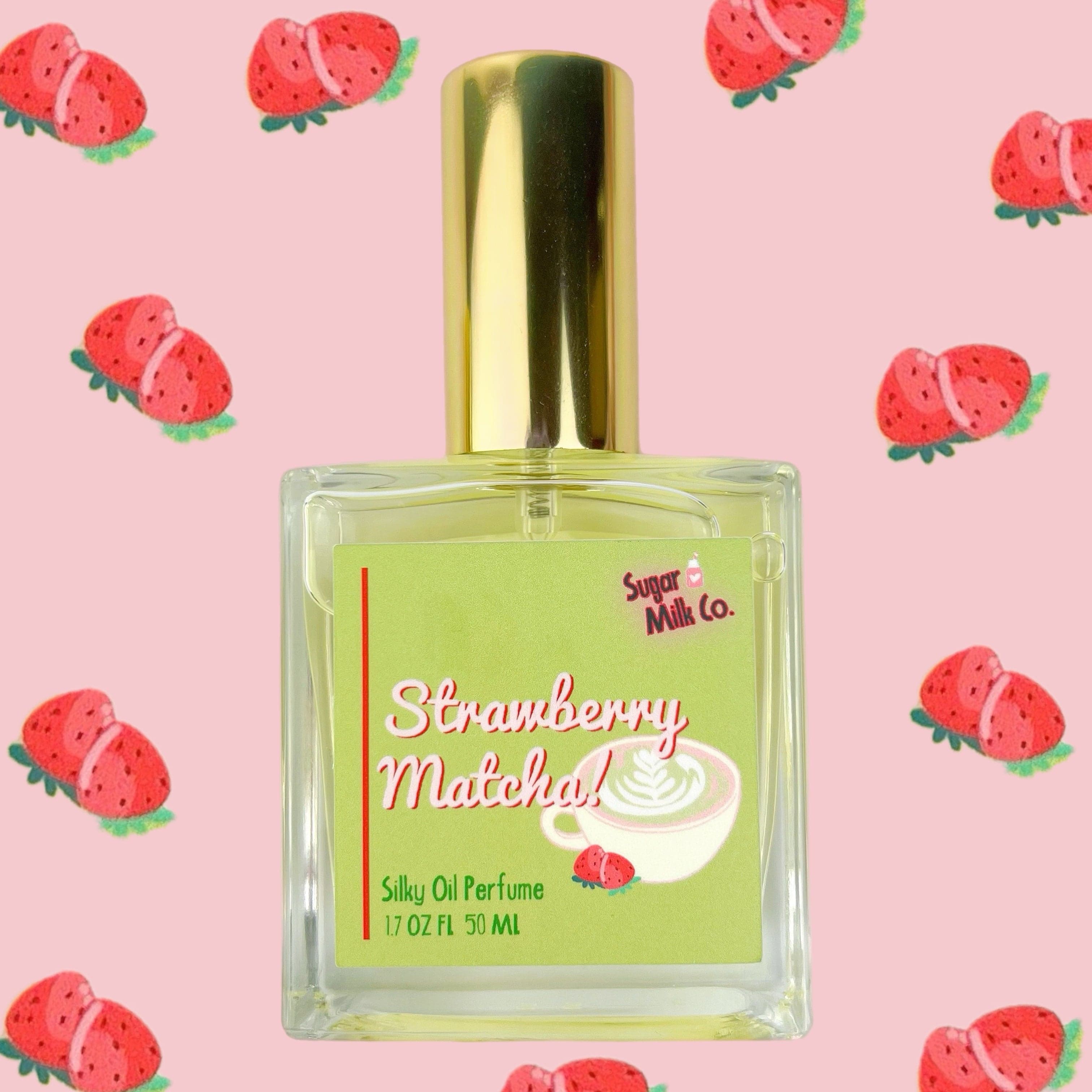 Strawberry Matcha Perfume Oil by Sugar Milk Company