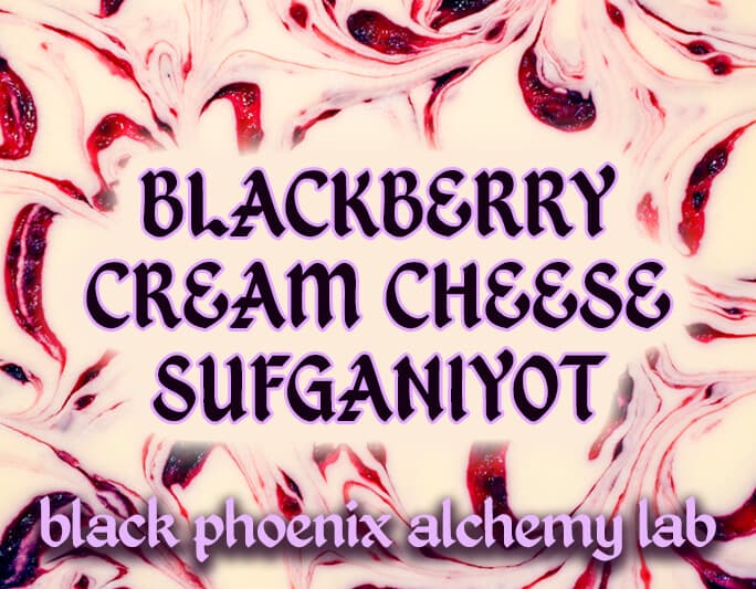 Blackberry Cream Cheese Sufganiyot Perfume Bottle