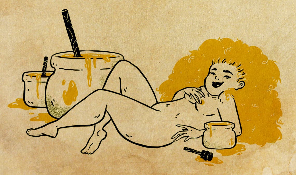 Honey Craves Smoldering Cauldrons Perfume Bottle