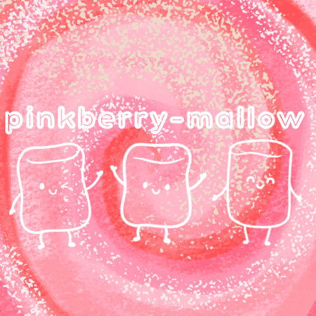 Pinkberry-mallow Perfume Bottle