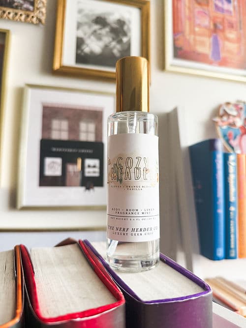 Cozy Reader Perfume Bottle