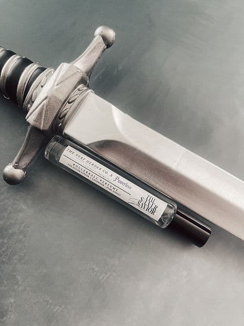 The Silver Savior Perfume Bottle