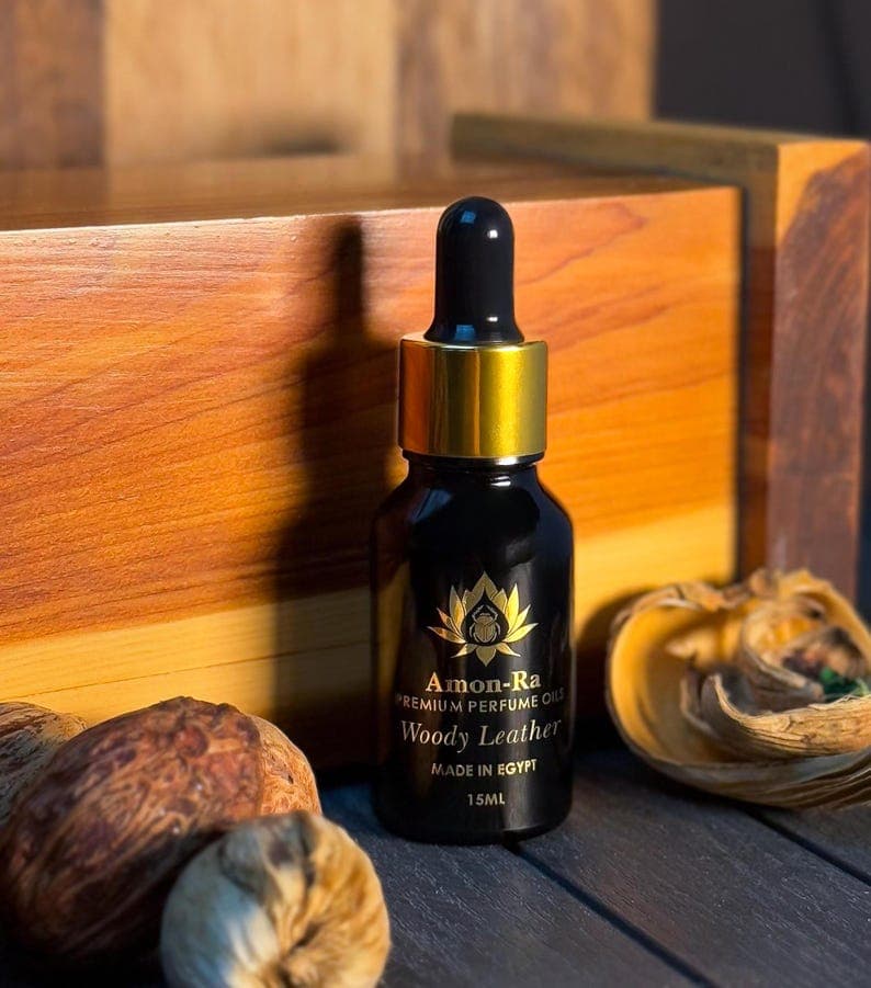 Woody Leather Perfume Bottle