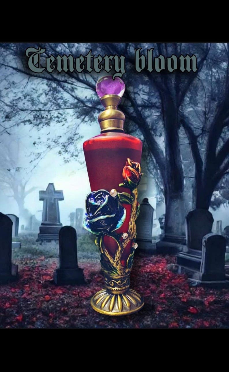 Cemetery Bloom Perfume Bottle