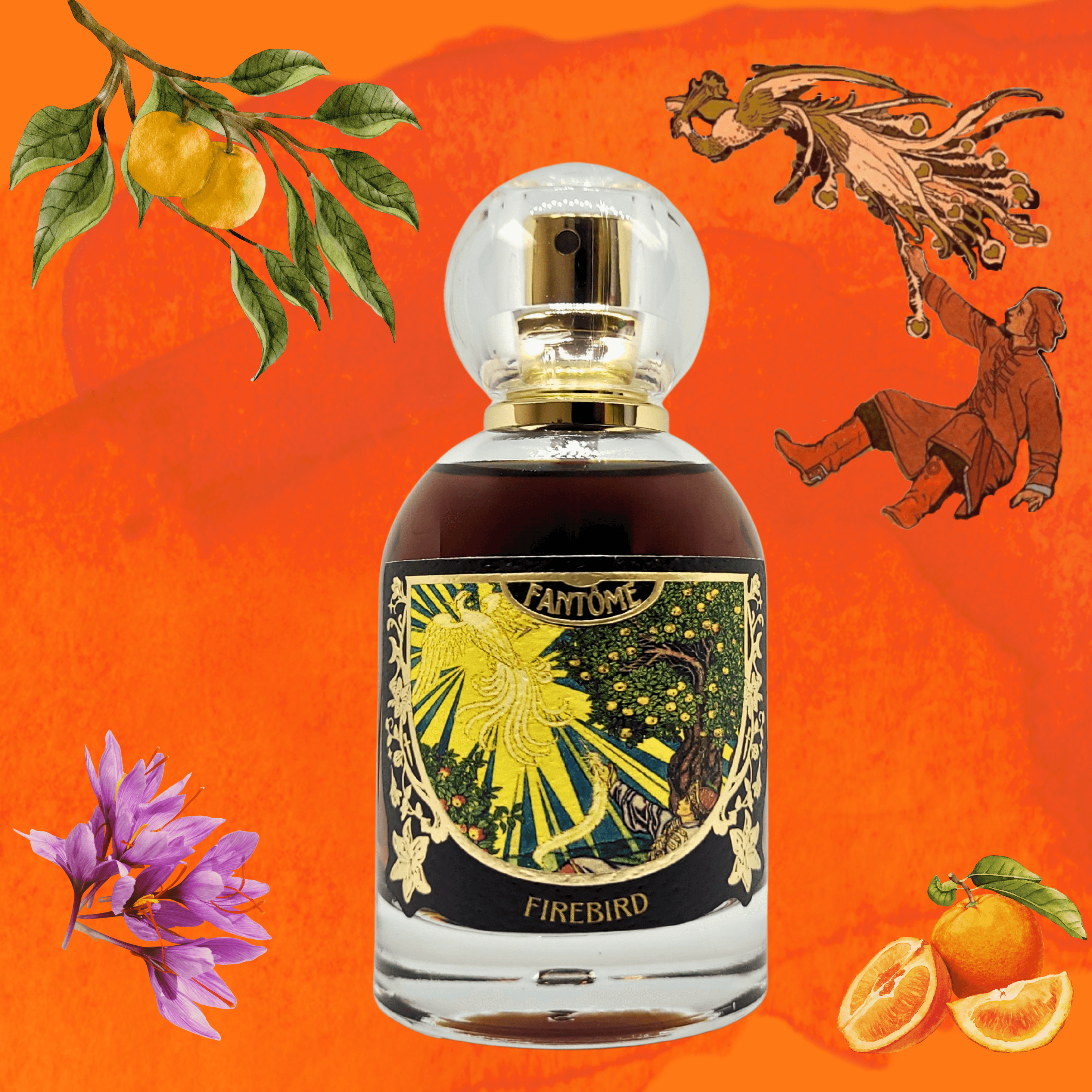 Firebird Perfume Bottle