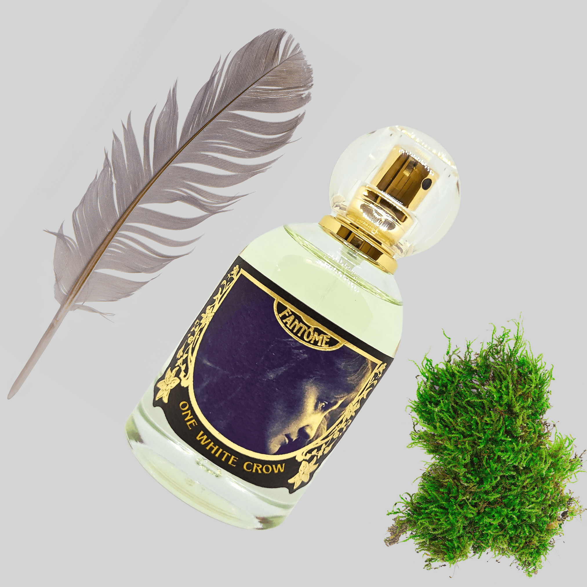 One White Crow Perfume Bottle