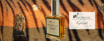 Tigercat Perfume Bottle
