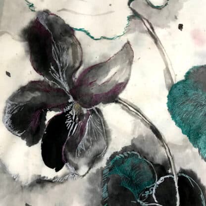 Black Viola Perfume Bottle
