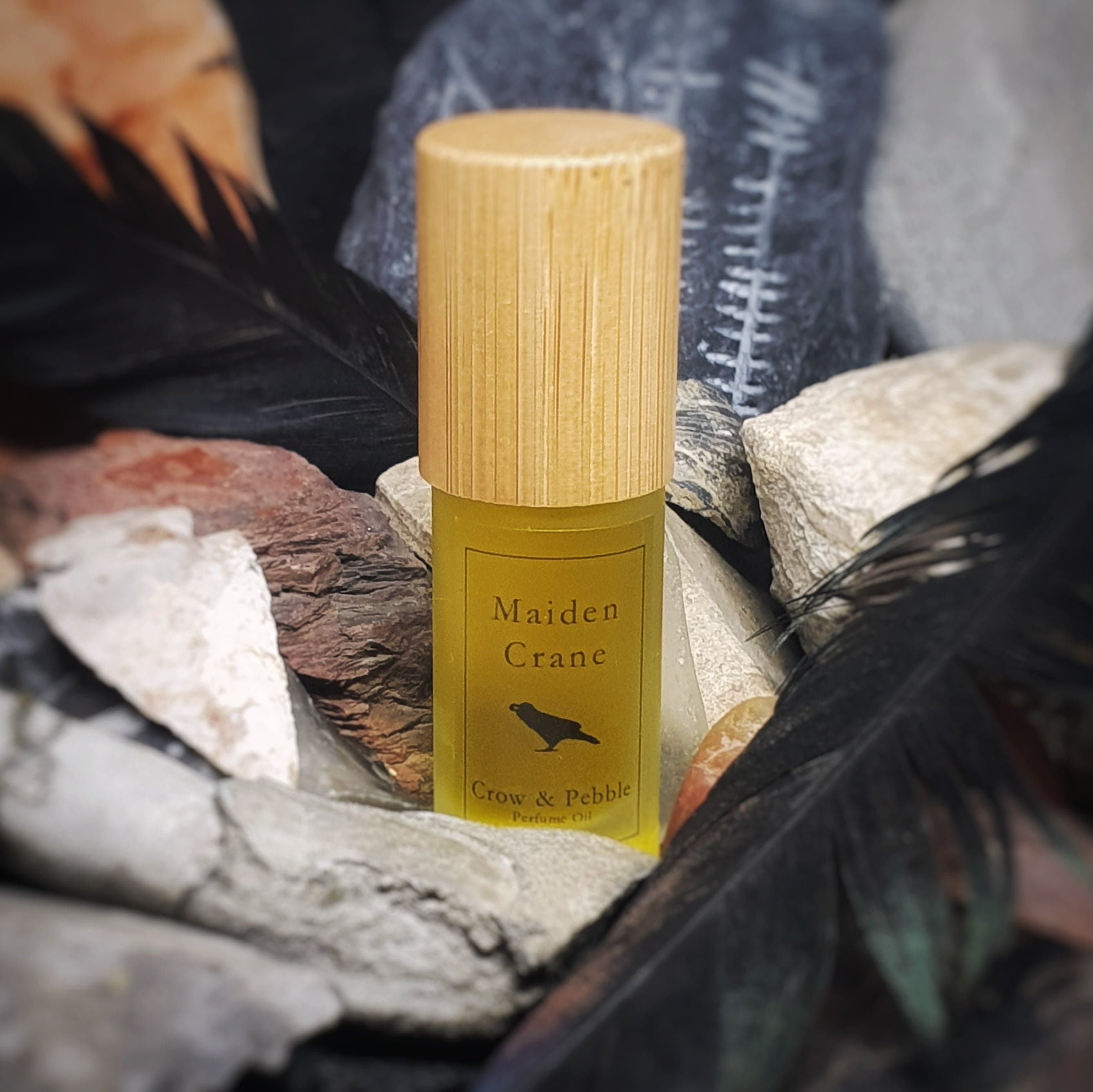 Maiden Crane Perfume Bottle