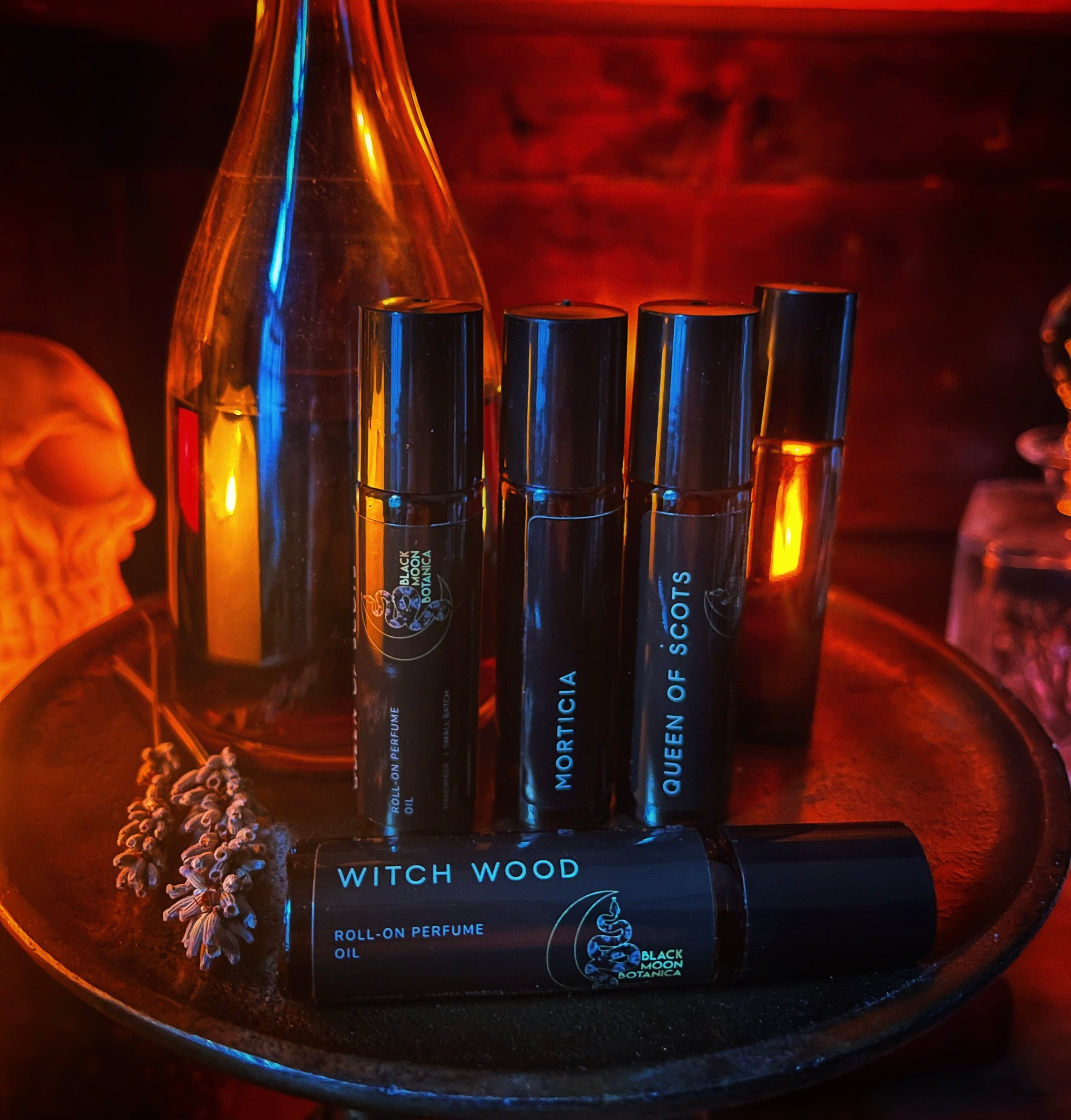 Bonfire - Black Moon Botanica Perfume Bottle