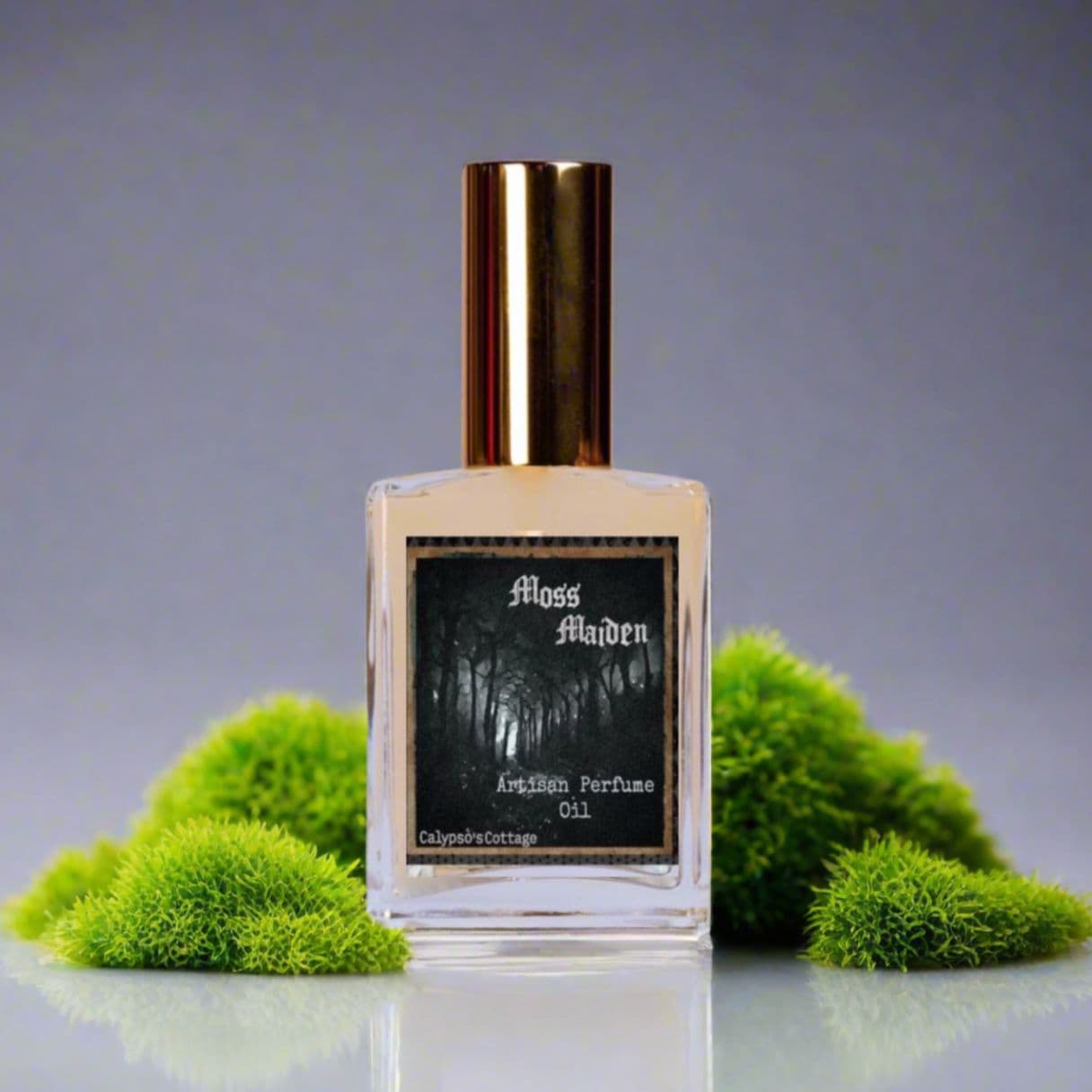 Moss Maiden - Calypso's Cottage Gifts Perfume Bottle