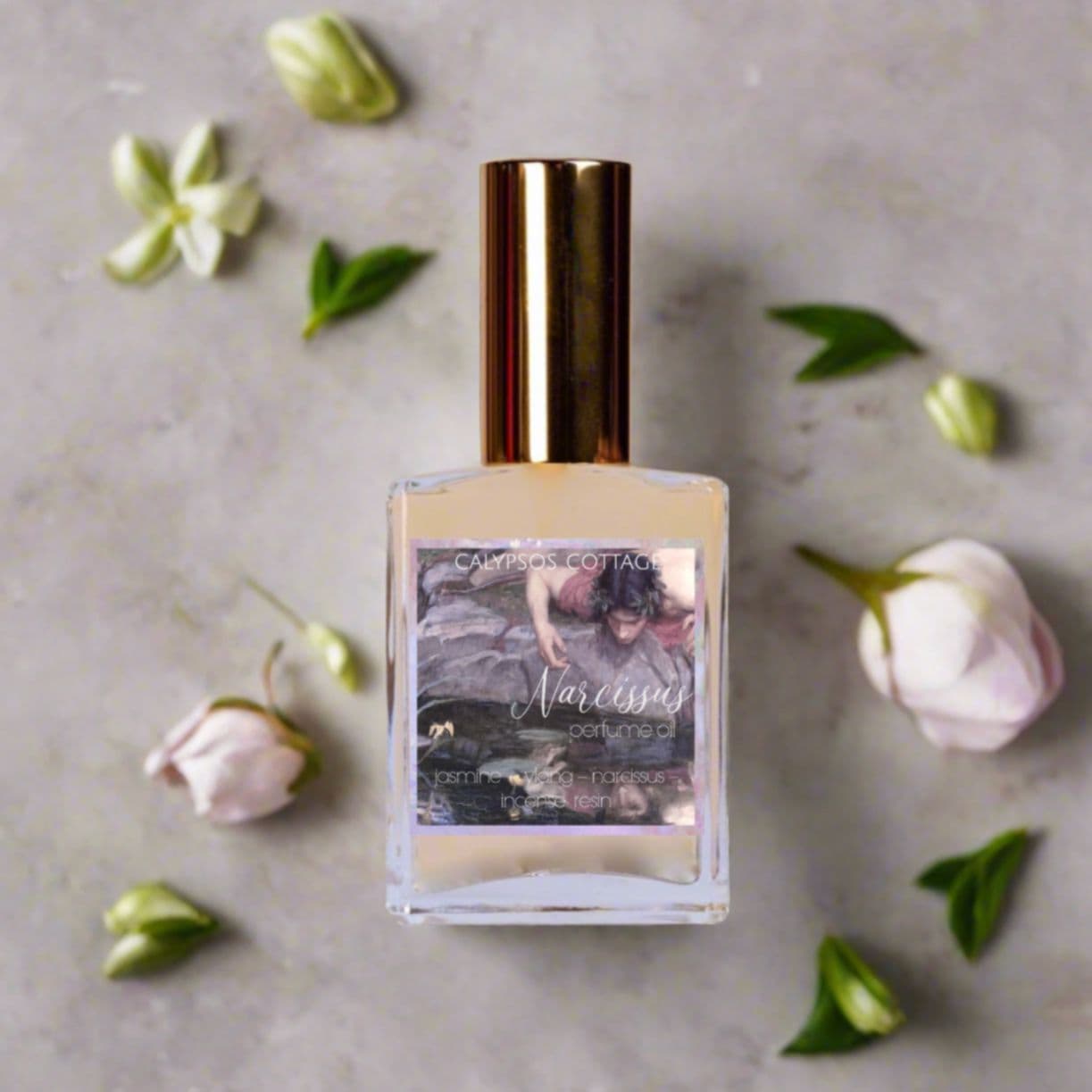 Narcissus - Calypso's Cottage Gifts Perfume Bottle