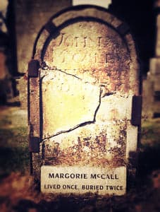 Lived Once Buried Twice Perfume Bottle