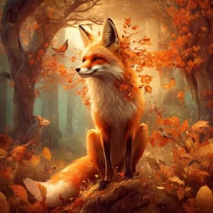Red Fox Perfume Bottle