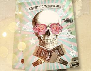 Whiskey, Lace & Roses Perfume Bottle