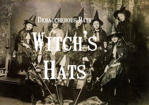 Witch's Hats Perfume Bottle