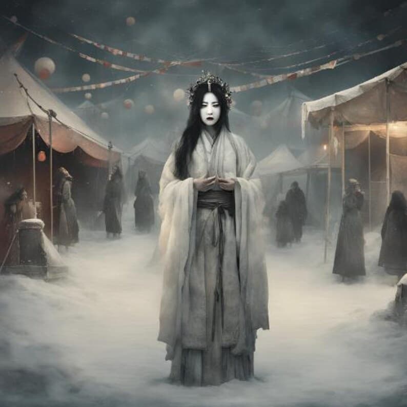 Kiss Of Yuki-onna by Cirque Sensorium