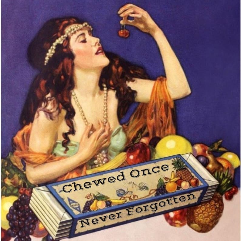 Chewed Once, Never Forgotten Perfume Bottle