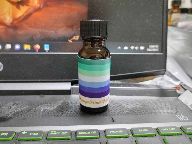 Mlm Pride Flag Perfume Bottle