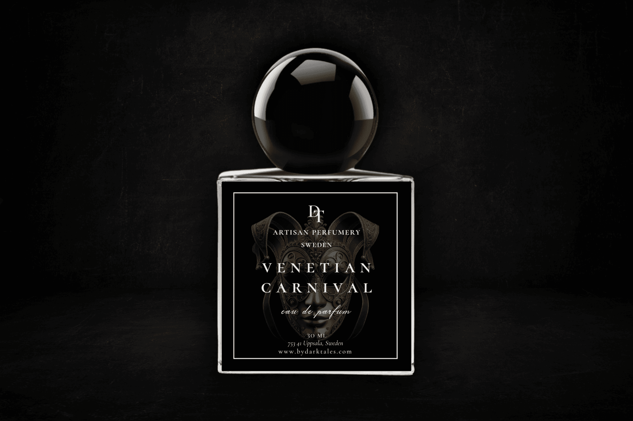 Venetian Carnival Perfume Bottle