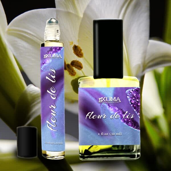 Fleur De Lis Perfume Bottle