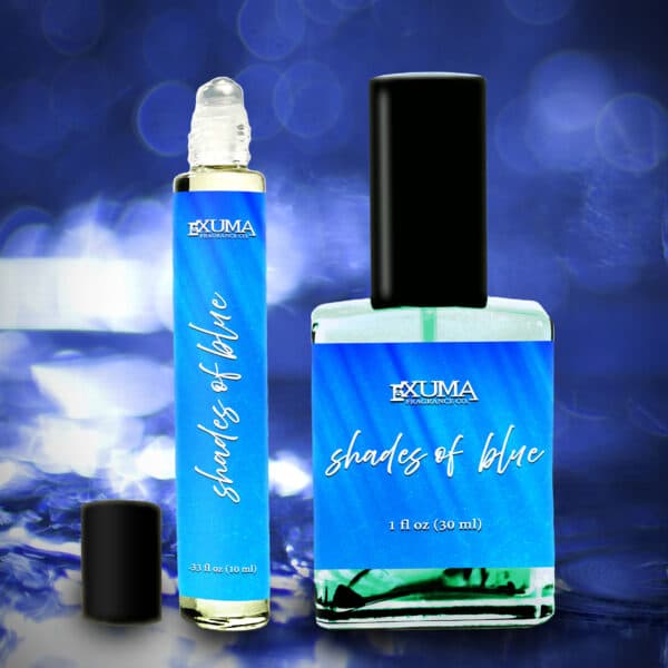 Shades Of Blue Perfume Bottle