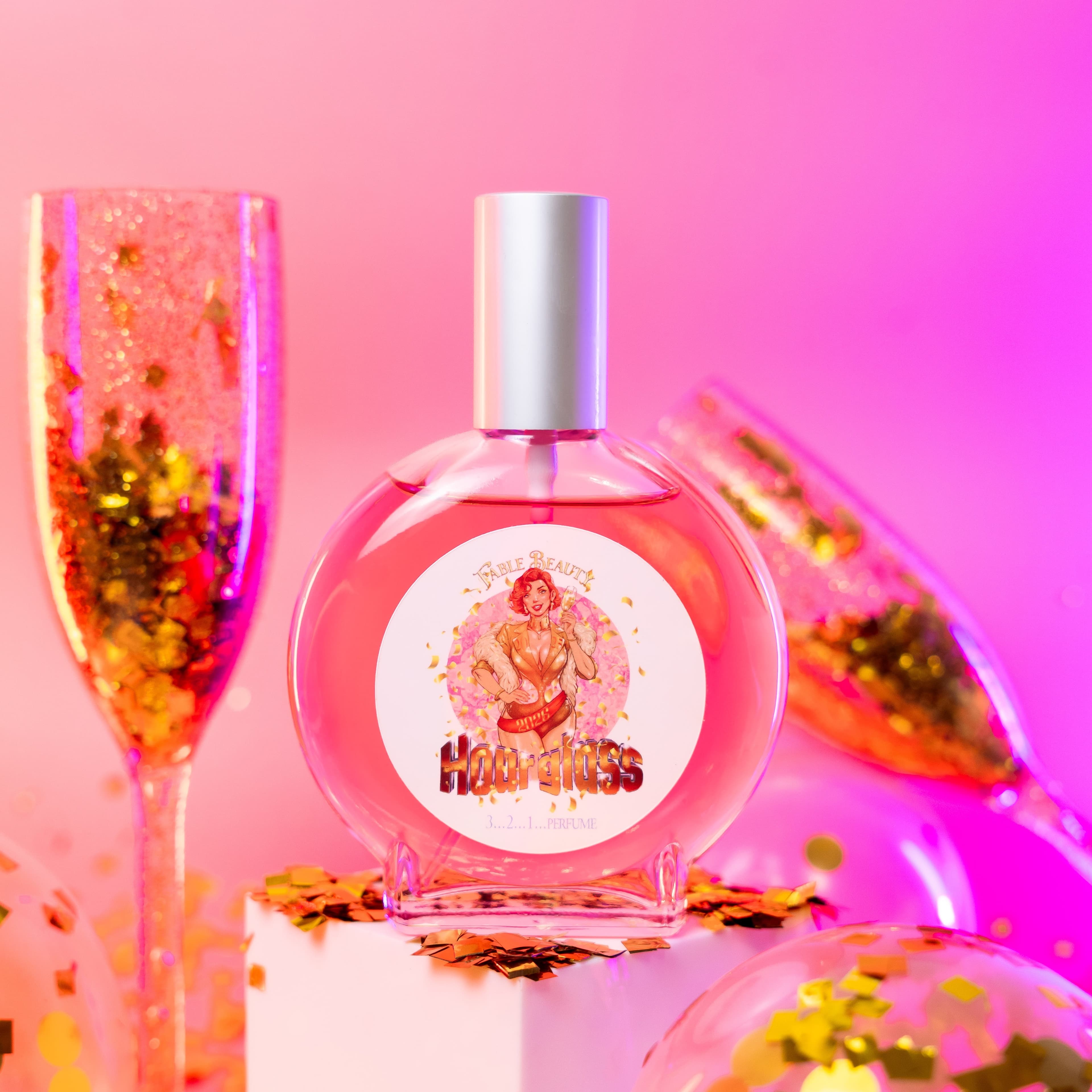 Hourglass Perfume Bottle