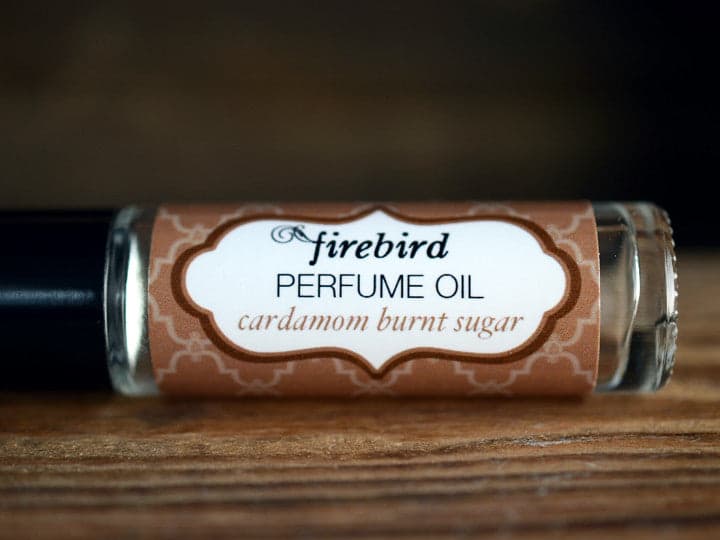 Cardamom Burnt Sugar Perfume Bottle