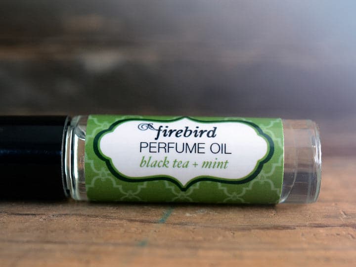 Black Tea & Mint Perfume Bottle