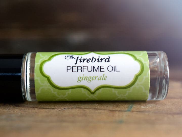 Ginger Ale Perfume Bottle