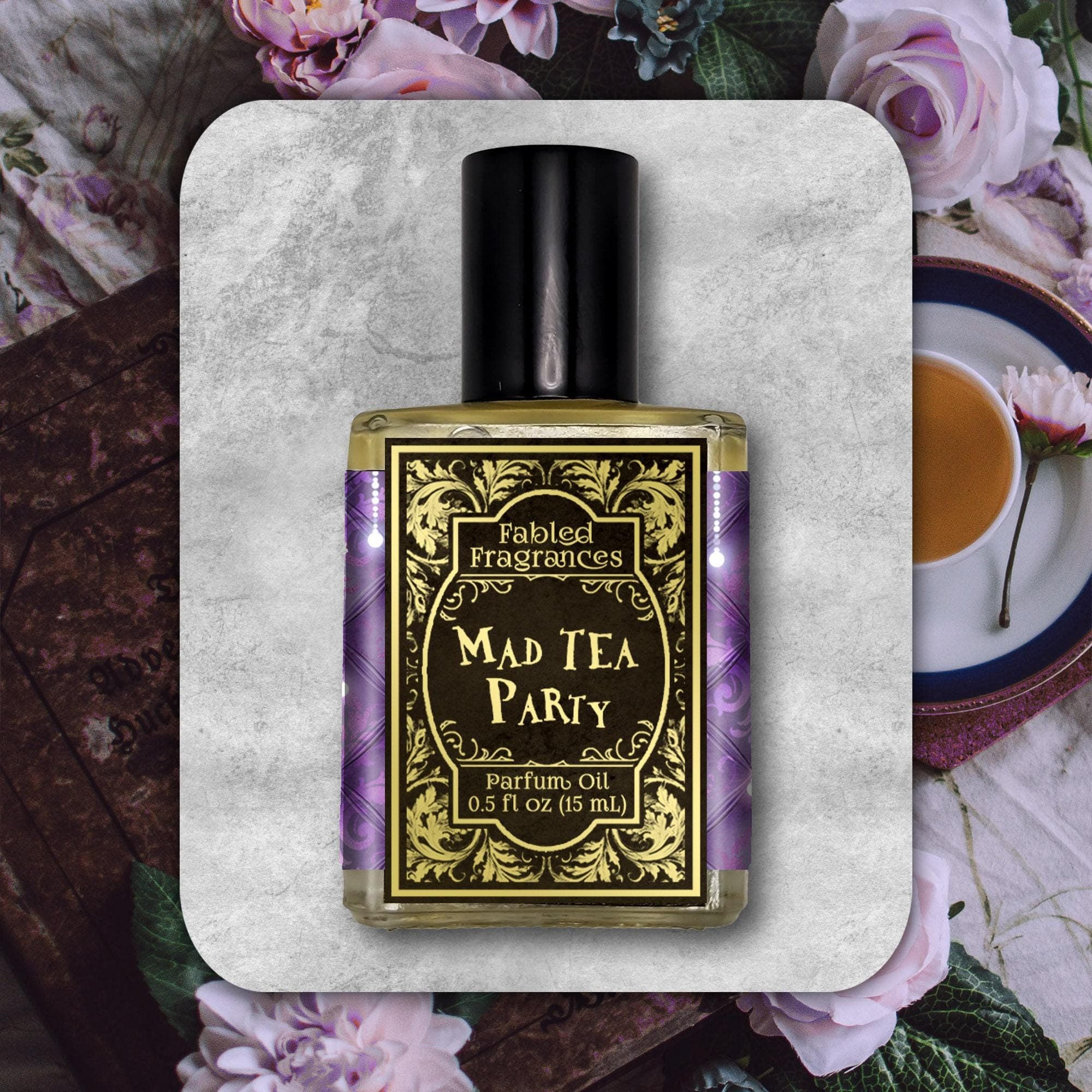 Mad Tea Party - Fabled Fragrances Perfume Bottle