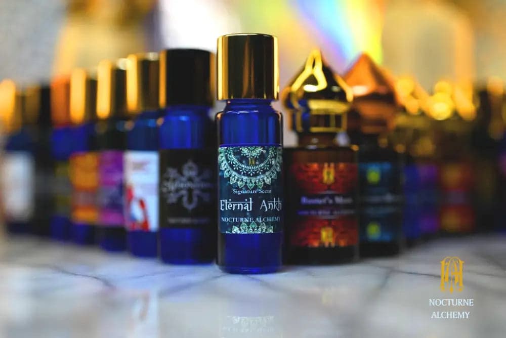 Eternal Egypt Slender Blue Perfume Bottle