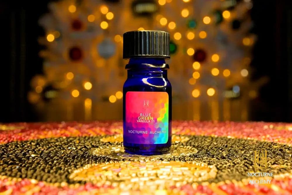 Eternal Ankh Pastel Gold Perfume Bottle