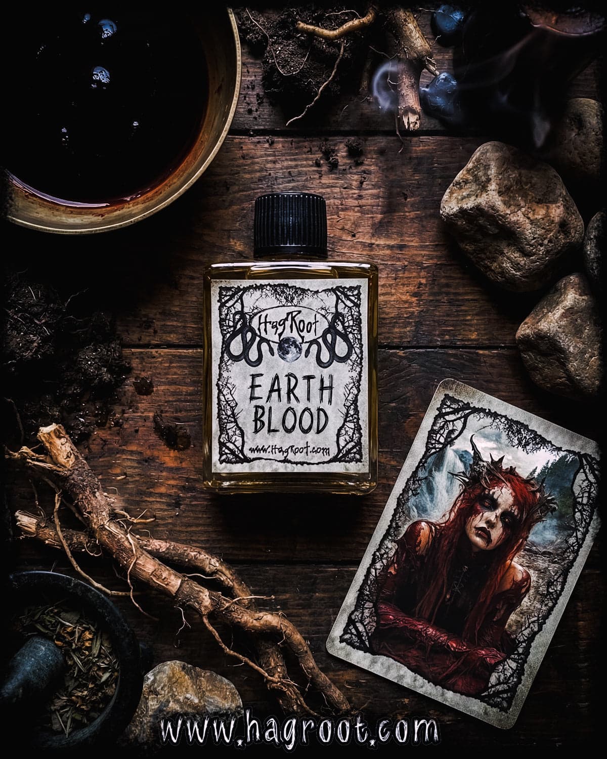 Earth Blood Ceremonial Perfume Bottle