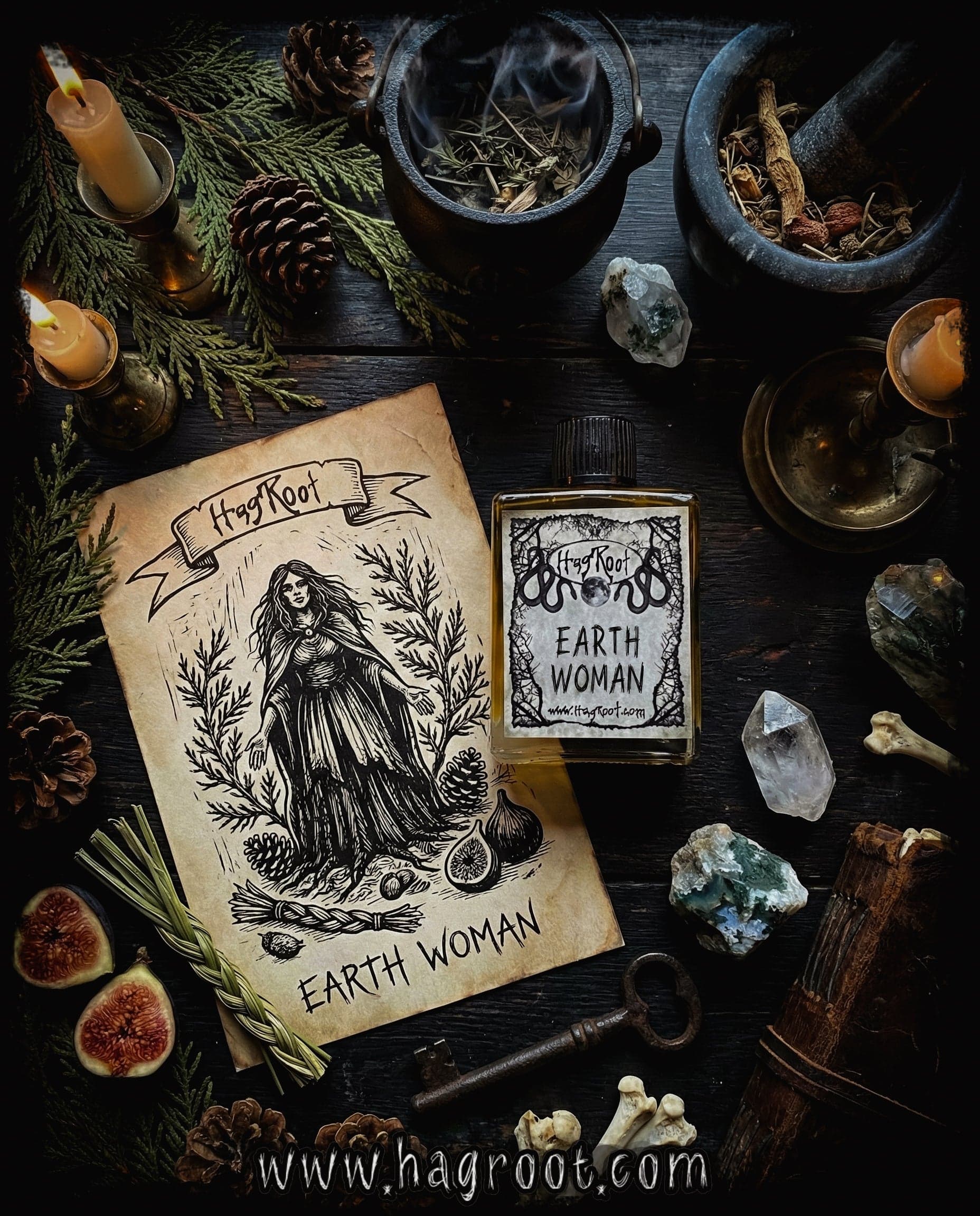 Earth Woman Perfume Bottle