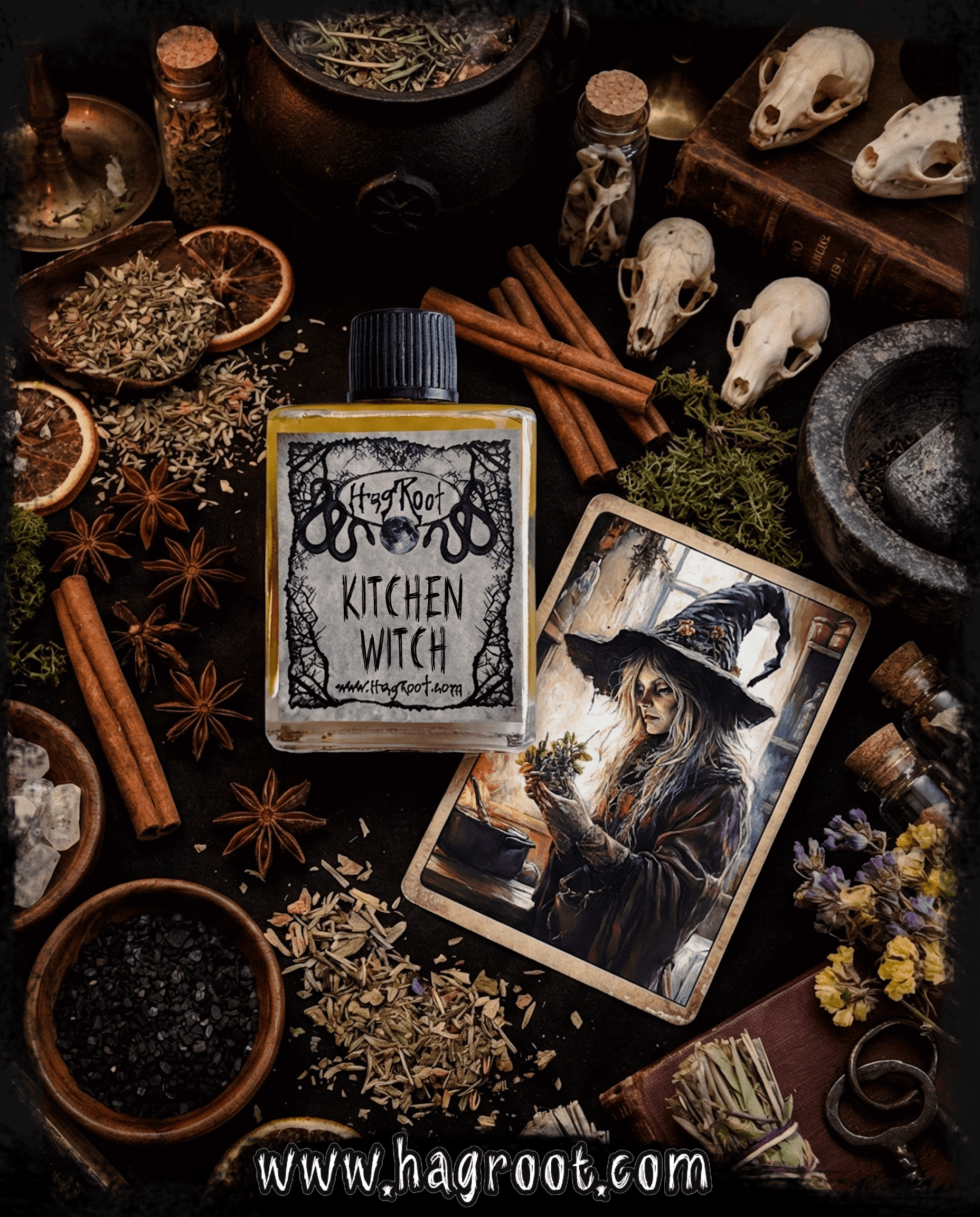 Kitchen Witch - Hagroot Perfume Bottle