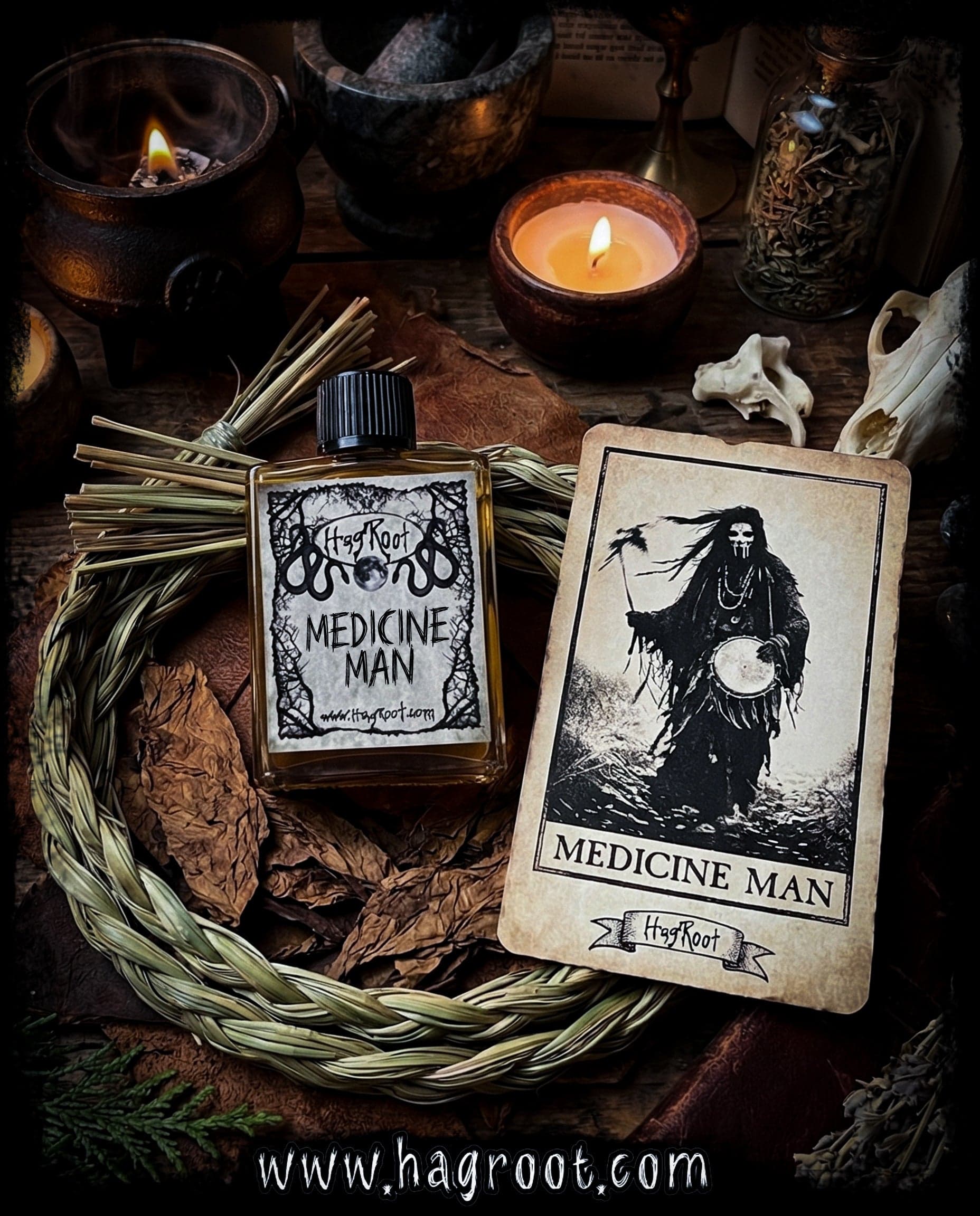 Medicine Man Perfume Bottle