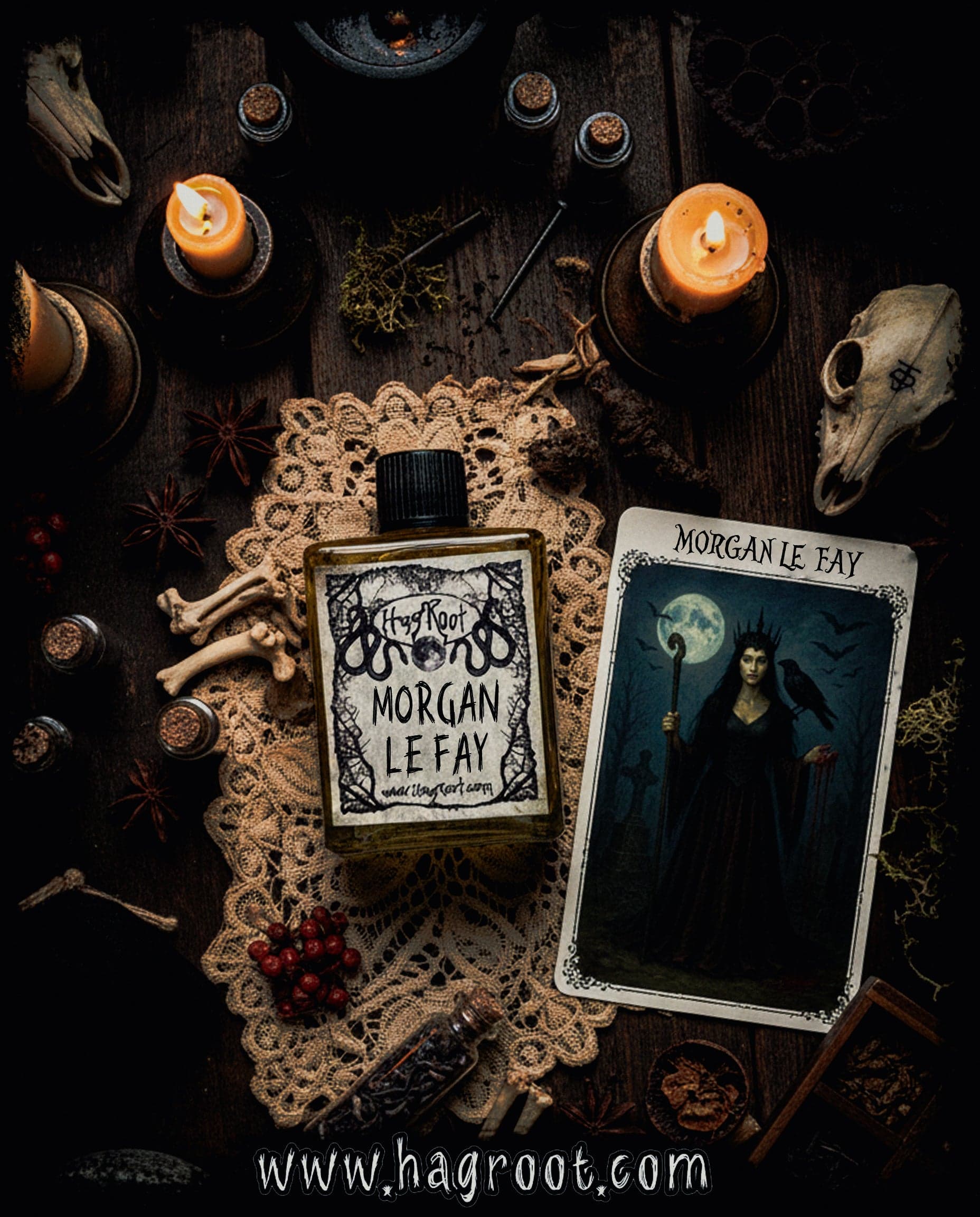 Morgan Le Fay - Hagroot Perfume Bottle