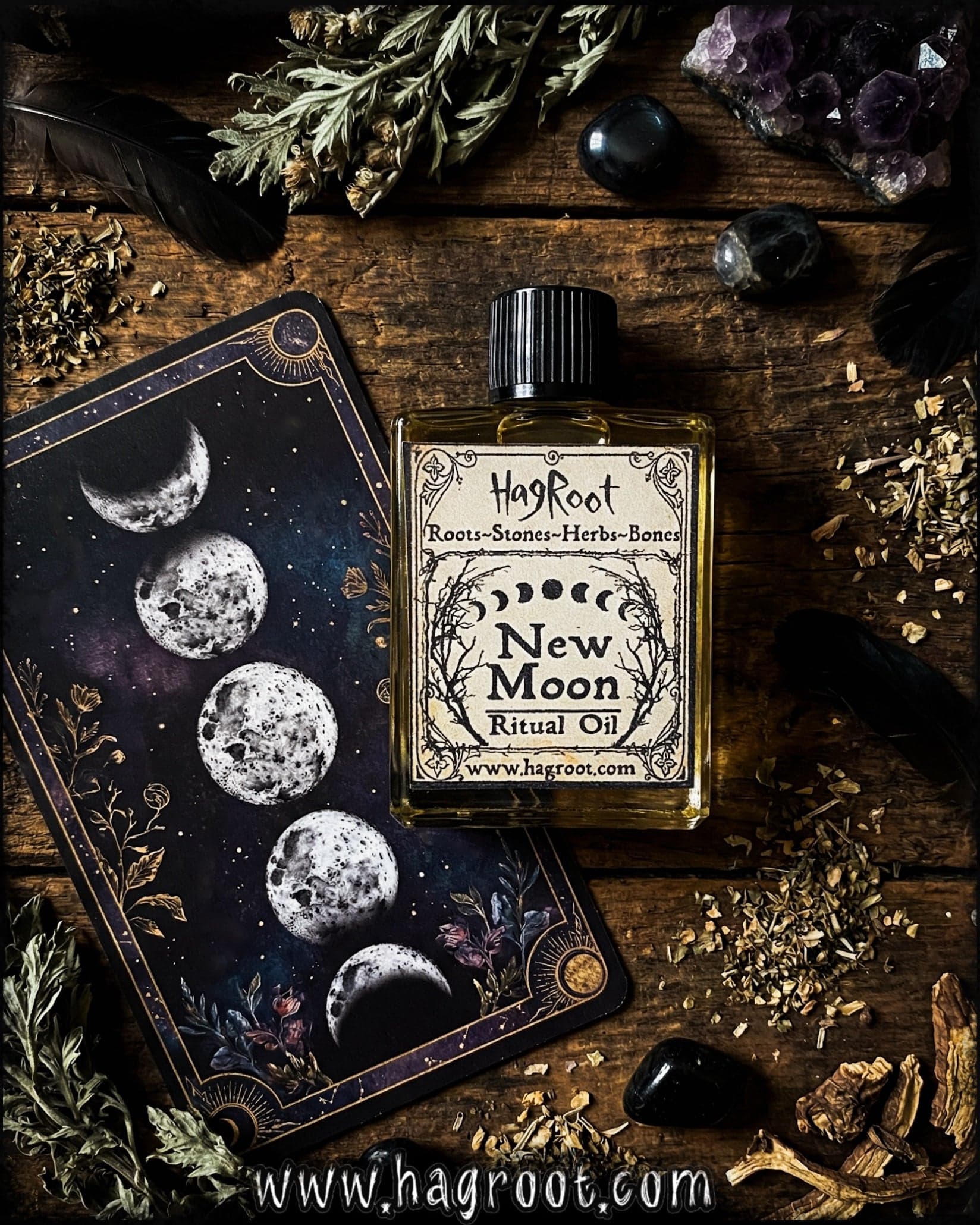 New Moon Ritual Oil by Hagroot