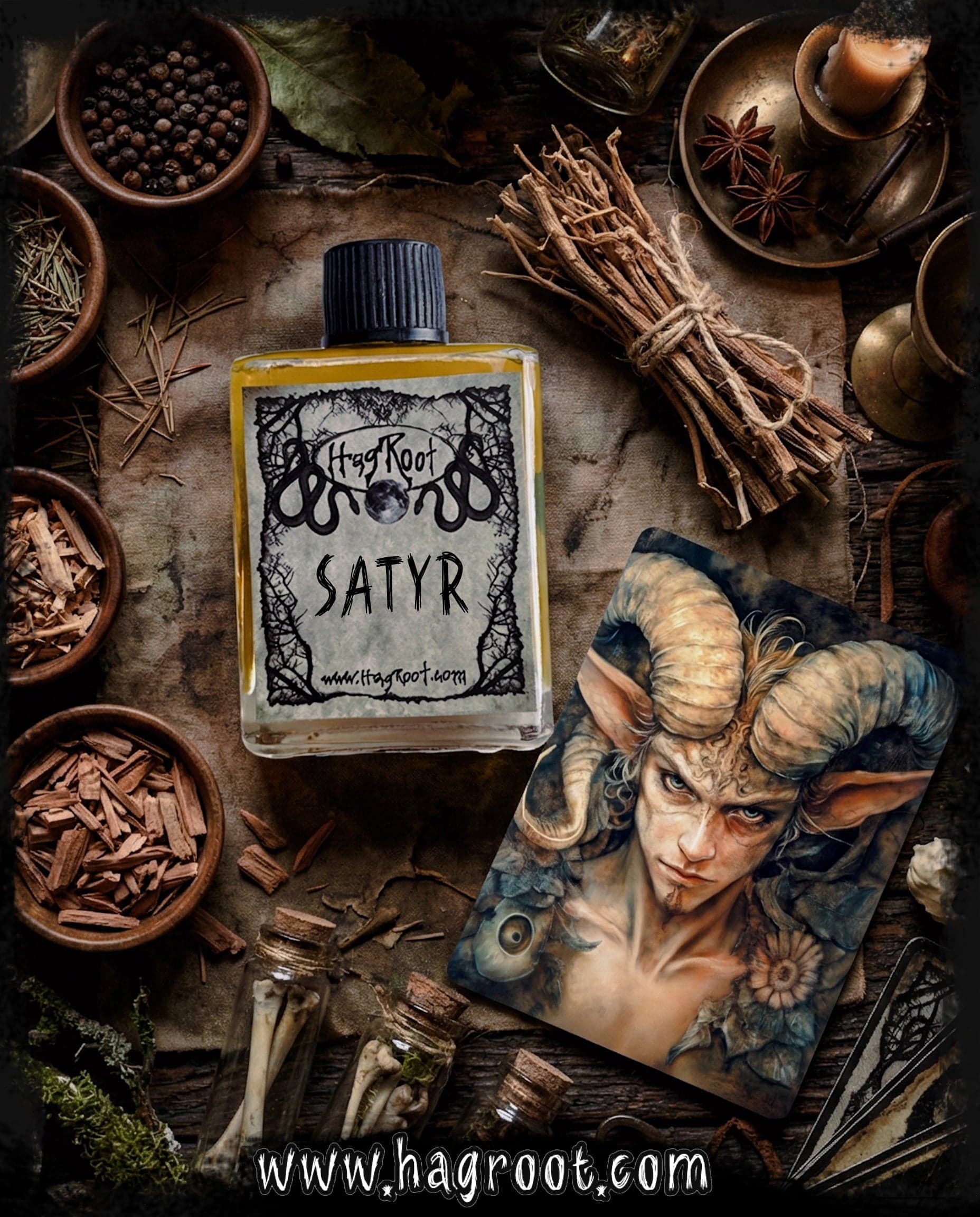 Satyr - Hagroot Perfume Bottle