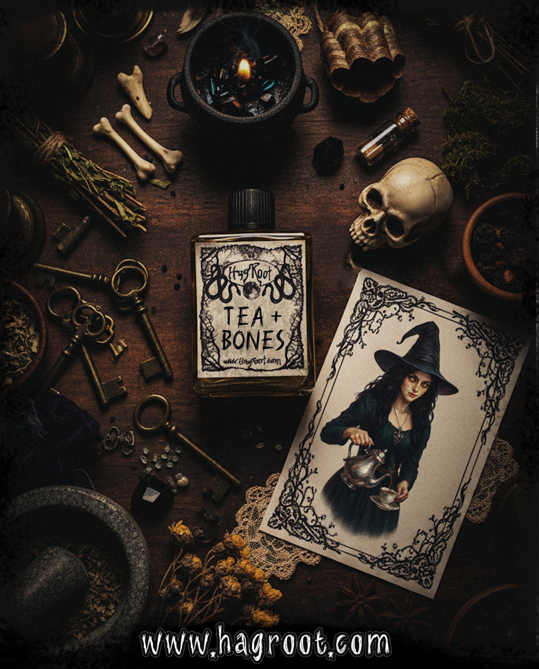 Tea And Bones Perfume Bottle