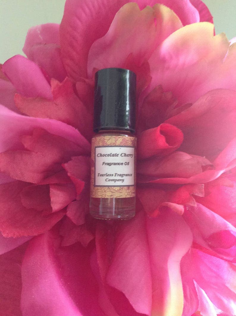 Chocolate Cherry Perfume Bottle