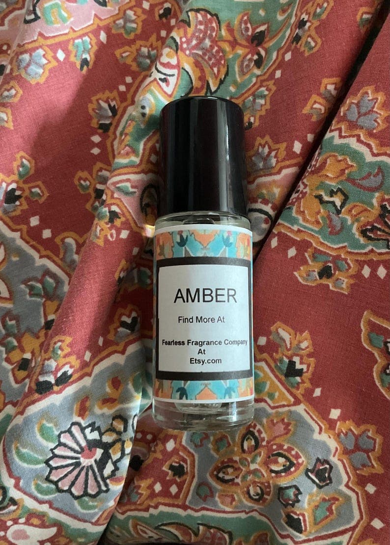 Amber Classic Perfume Bottle