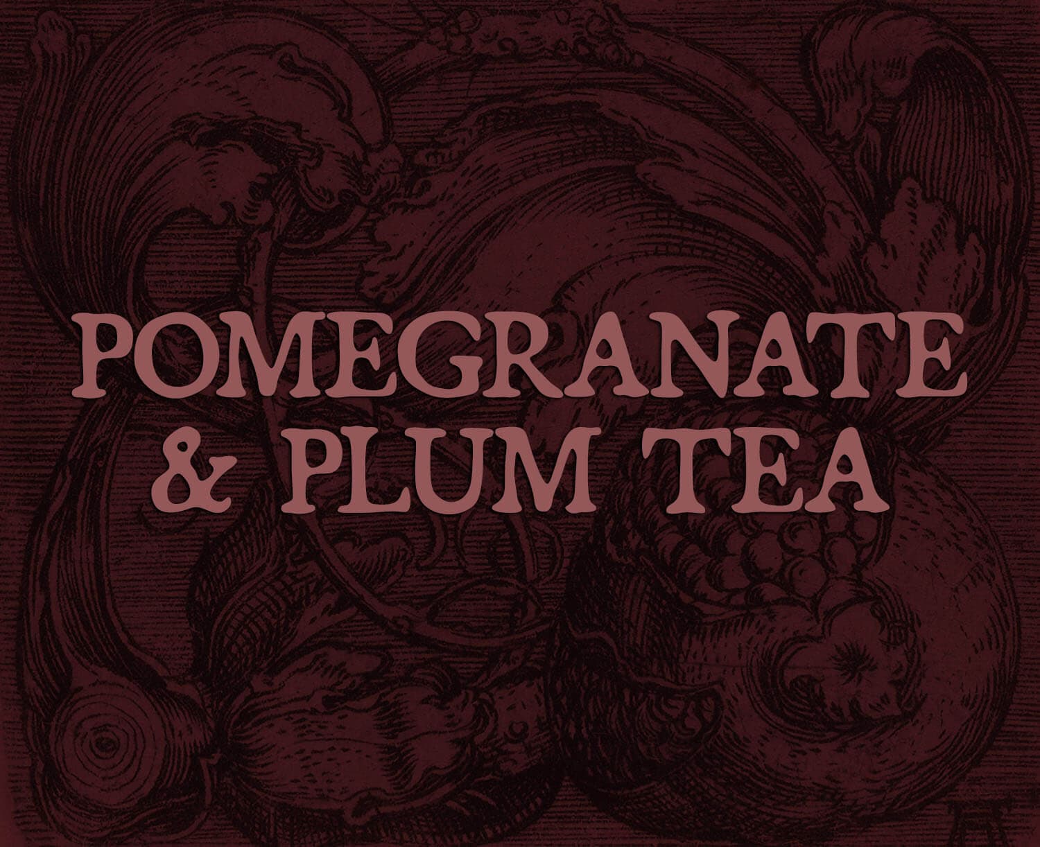 Pomegranate and Plum Tea Hair Gloss Perfume Bottle
