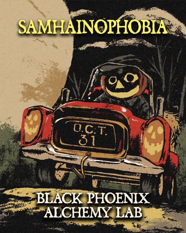 Samhainophobia Hair Gloss Perfume Bottle
