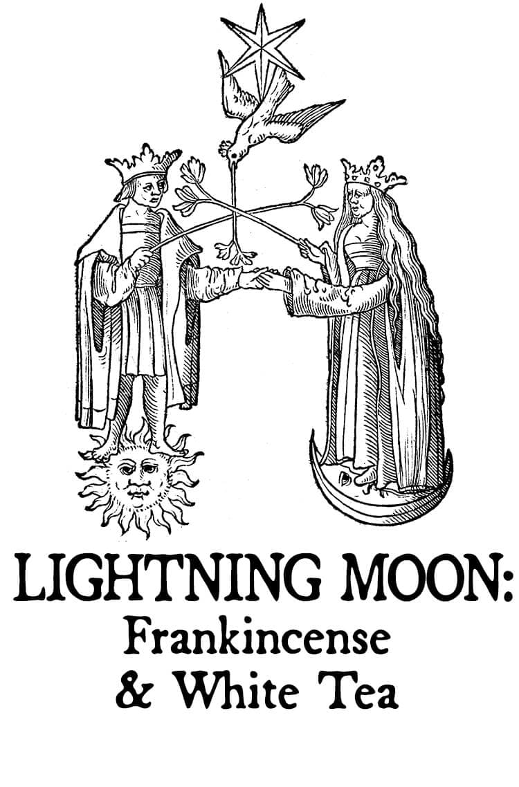 Lightning Moon: Frankincense and White Tea Hair Gloss by Black Phoenix Alchemy Lab