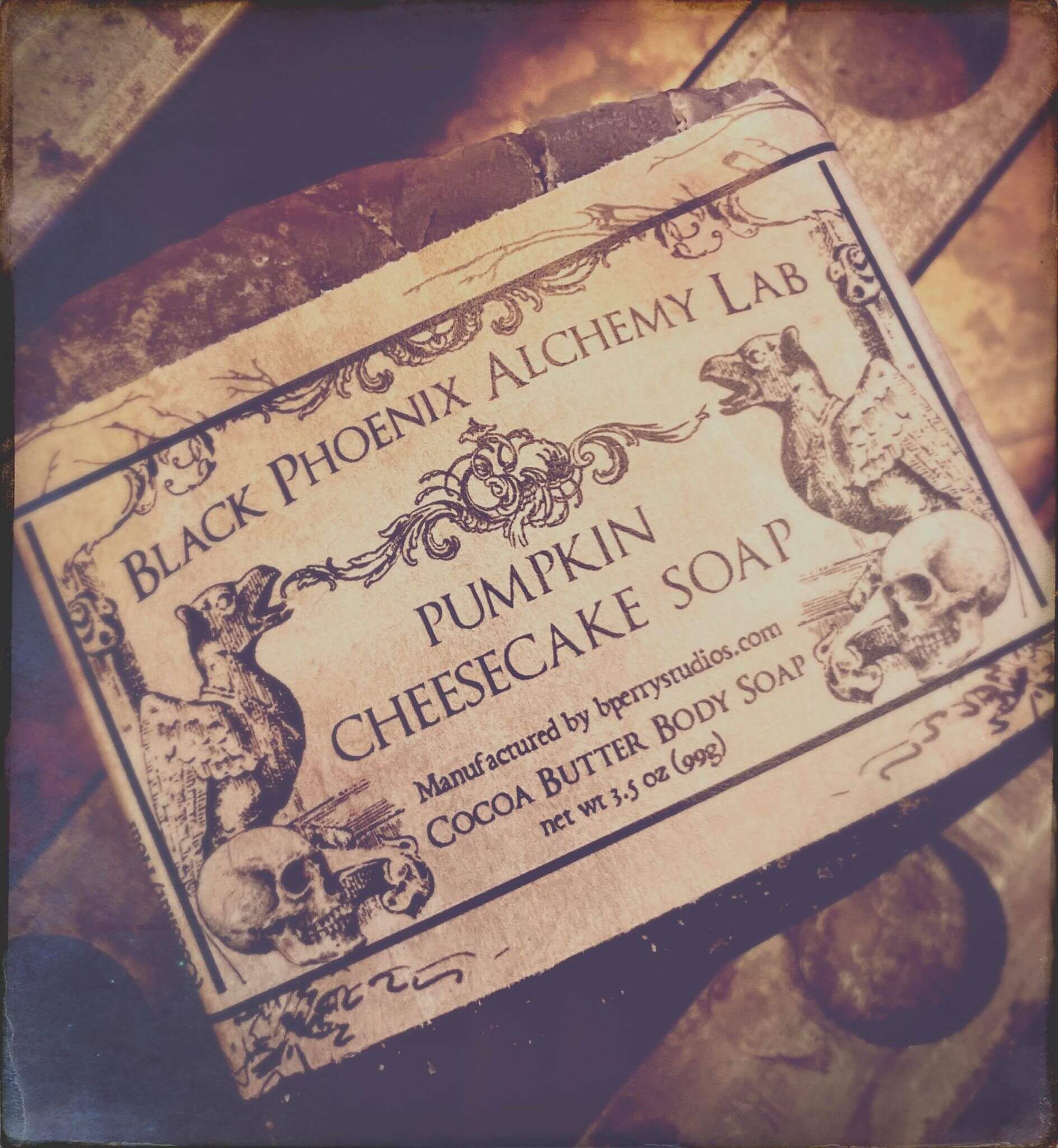 Pumpkin Cheesecake Soap by Black Phoenix Alchemy Lab