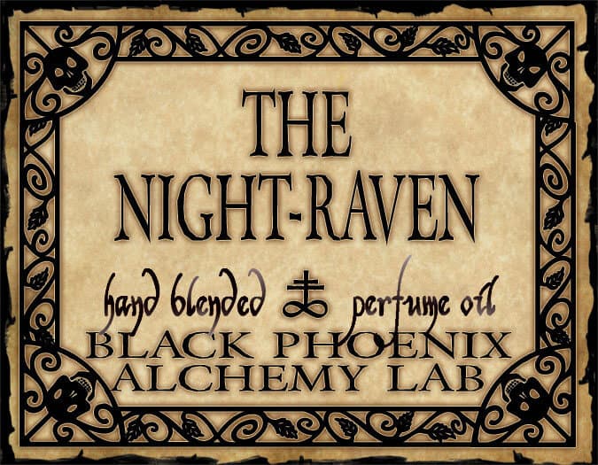 The Night-raven by Black Phoenix Alchemy Lab