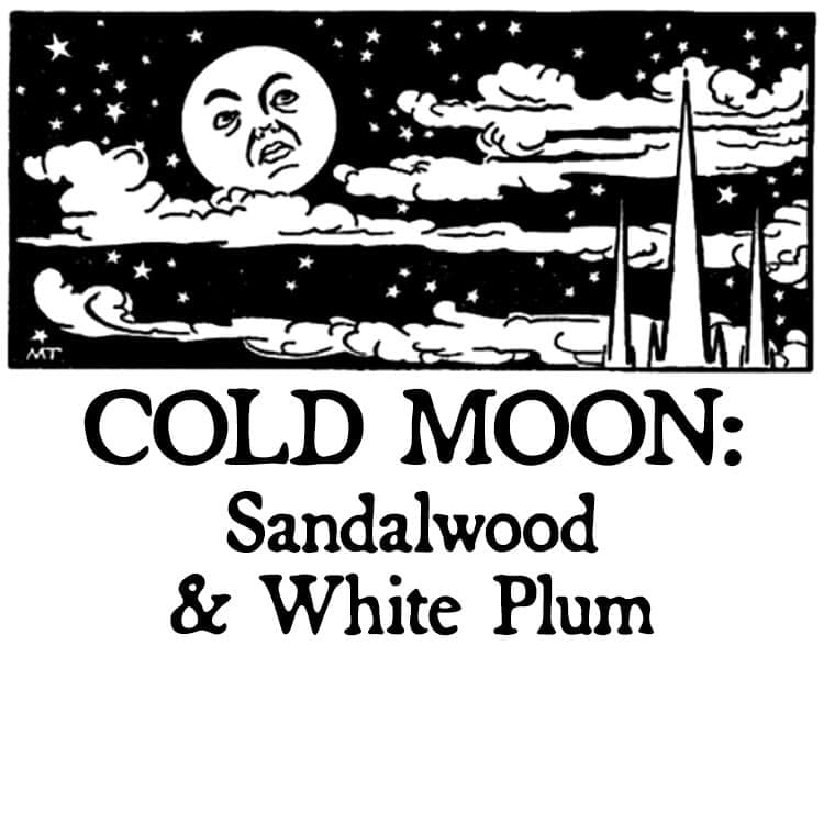 Cold Moon: Sandalwood & White Plum Hair Gloss by Black Phoenix Alchemy Lab
