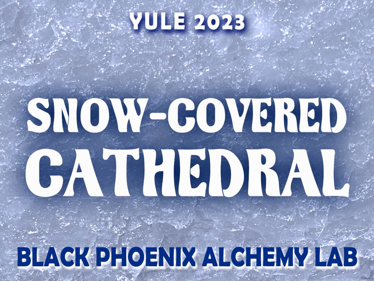 Snow-covered Cathedral Perfume Bottle